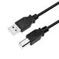 Logilink USB cable USB 2.0 A to B 2x mal hinta ja tiedot | Kaapelit ja adapterit | hobbyhall.fi