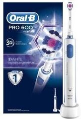 Oral-B PRO 600 White & Clean hinta ja tiedot | Sähköhammasharjat | hobbyhall.fi