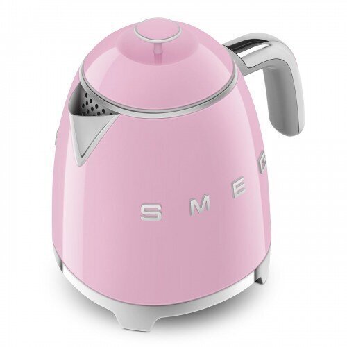 Smeg vedenkeitin, KLF05PKEU, 50`s style, 0,8 l, pastelli roosa hinta ja tiedot | Vedenkeittimet | hobbyhall.fi