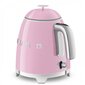 Smeg vedenkeitin, KLF05PKEU, 50`s style, 0,8 l, pastelli roosa hinta ja tiedot | Vedenkeittimet | hobbyhall.fi