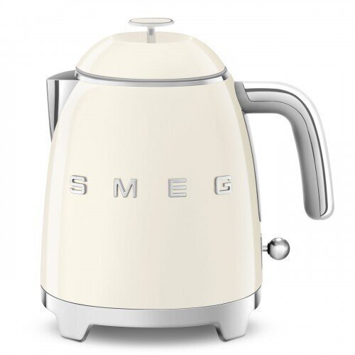 Vedenkeitin Smeg, KLF05CREU, 50`s tyyli, 0,8 l, kerma hinta ja tiedot | Vedenkeittimet | hobbyhall.fi