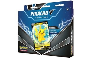 Korttipeli Pokemon TCG - Pikachu V Showcase Box hinta ja tiedot | Lautapelit ja älypelit | hobbyhall.fi