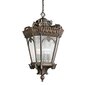 Elstead Lighting Tournai KL-TOURNAI8-M -ulkoriippuvalaisin, 19,1 x 19,1 x 40 cm, E27, musta / ruskea hinta ja tiedot | Puutarha- ja ulkovalot | hobbyhall.fi