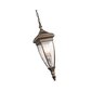 Elstead Lighting Venetian rain KL-VENETIAN8-M -ulkoriippuvalaisin, 18,4 x 18,4 x 62,9 cm, E14, ruskea / kirkas läpinäkyvä hinta ja tiedot | Puutarha- ja ulkovalot | hobbyhall.fi