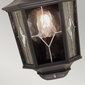 Elstead Lighting Norfolk NR7-2-BLK -ulkoseinävalaisin, 25,7 x 35,9 cm, E27, musta hinta ja tiedot | Puutarha- ja ulkovalot | hobbyhall.fi