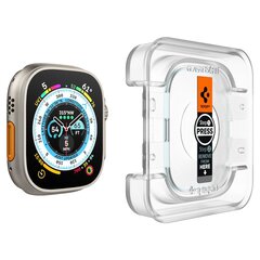 Apple Watch Ultra suojakalvo Spigen GLAS.TR "EZ Fit" (2 kpl) hinta ja tiedot | Spigen Älykellot ja aktiivisuusrannekkeet | hobbyhall.fi