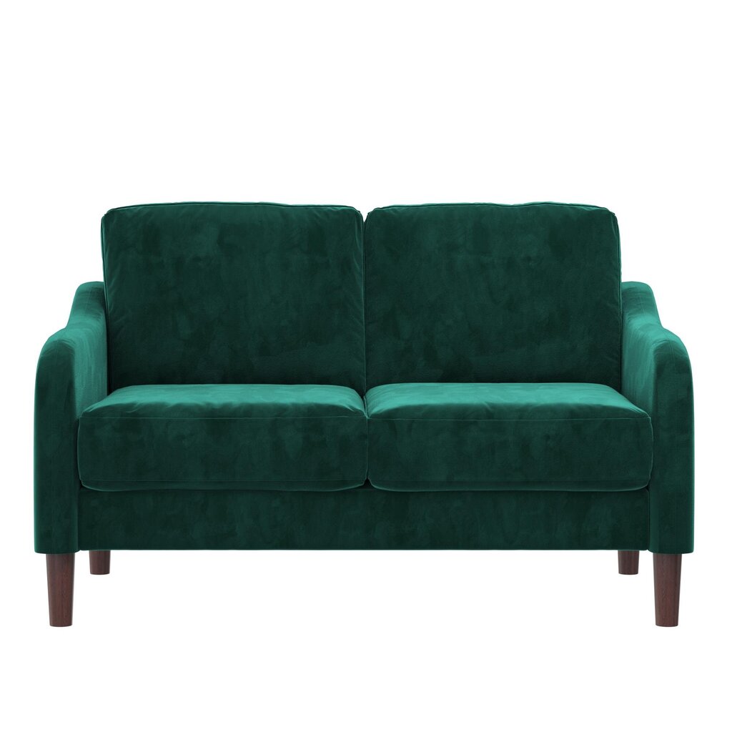 Marbella Loveseat -sohva, 131 x 86,5 x 80 cm, vihreä hinta ja tiedot | Sohvat ja vuodesohvat | hobbyhall.fi