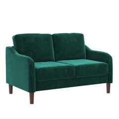 Marbella Loveseat -sohva, 131 x 86,5 x 80 cm, vihreä hinta ja tiedot | Sohvat ja vuodesohvat | hobbyhall.fi