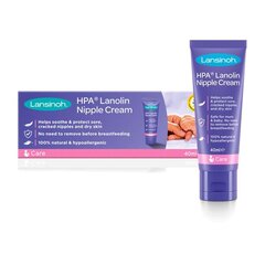 HPA® Lanoliinivoide nänneille ja halkeilevalle iholle 40ml hinta ja tiedot | Imetystuotteet | hobbyhall.fi