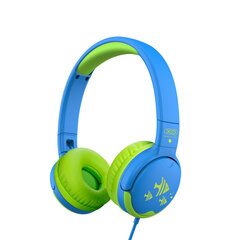 XO langalliset kuulokkeet EP47 Jack, 3,5 mm, sinivihreä hinta ja tiedot | XO Tietokoneet ja pelaaminen | hobbyhall.fi