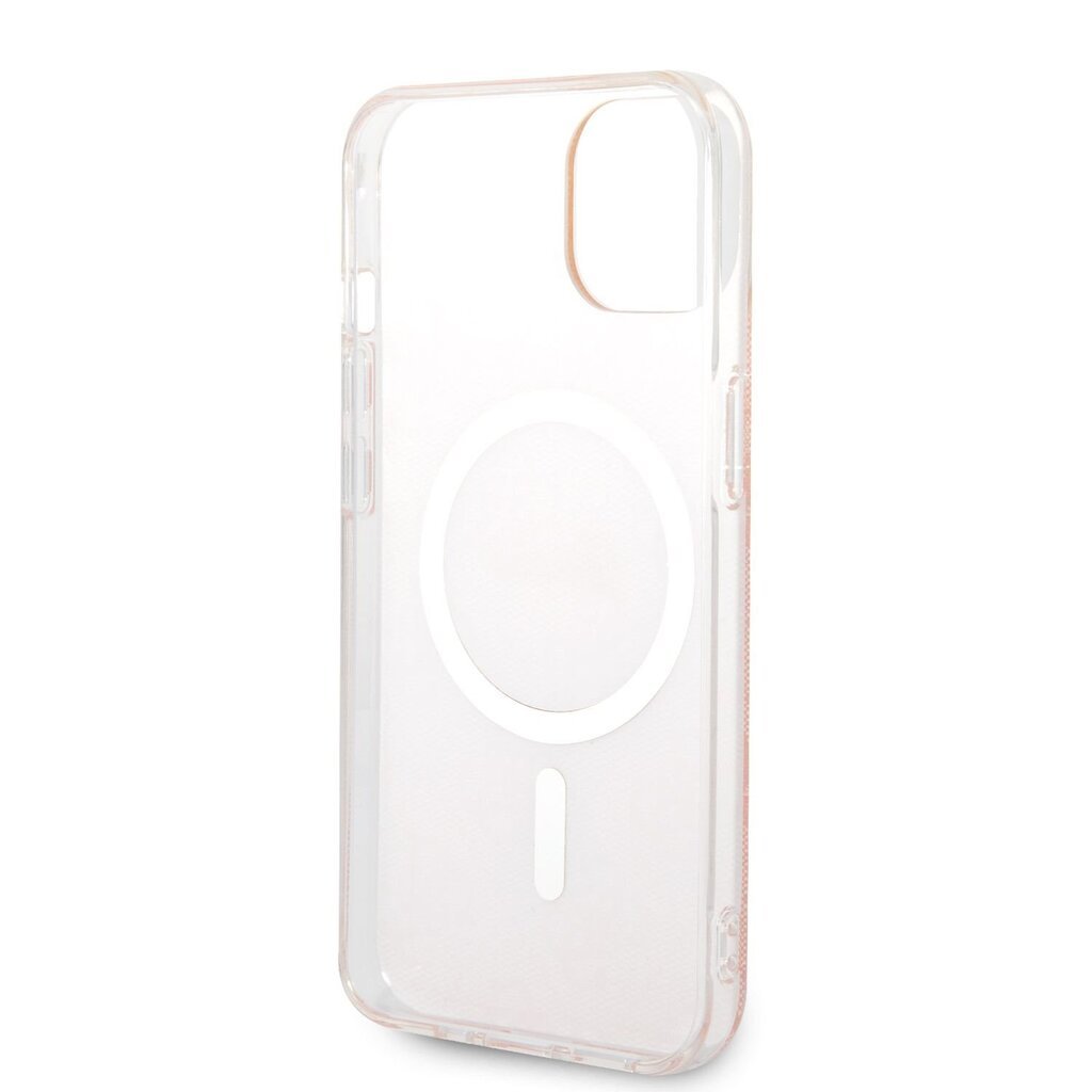 Guess 4G MagSafe -yhteensopiva kotelo + langaton laturi iPhone 14:lle Vaaleanpunainen hinta ja tiedot | Puhelimen kuoret ja kotelot | hobbyhall.fi