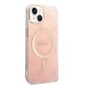 Guess 4G MagSafe -yhteensopiva kotelo + langaton laturi iPhone 14:lle Vaaleanpunainen hinta ja tiedot | Puhelimen kuoret ja kotelot | hobbyhall.fi