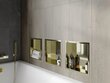 Mexen X-Wall-R upotettu seinähylly, 30x30 cm, kulta hinta ja tiedot | Kylpyhuoneen sisustus | hobbyhall.fi