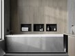 Mexen X-Wall-R upotettava seinähylly, 30x20 cm, Musta hinta ja tiedot | Kylpyhuoneen sisustus | hobbyhall.fi