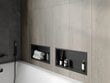 Mexen X-Wall-R upotettava seinähylly, 45x20 cm, Musta hinta ja tiedot | Kylpyhuoneen sisustus | hobbyhall.fi