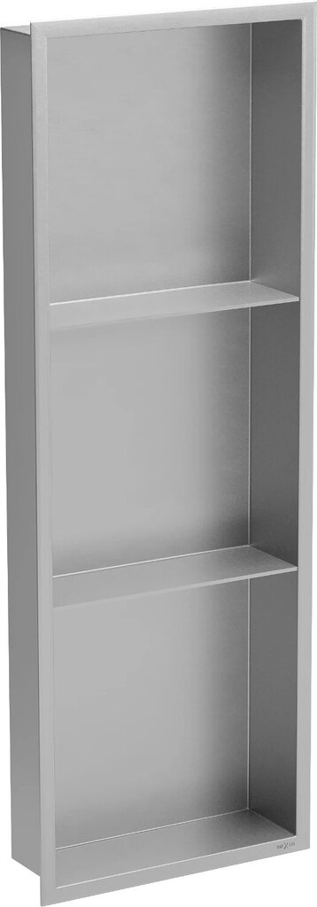 Mexen X-Wall-R upotettava seinähylly 3l, 90x30 cm, Inox hinta ja tiedot | Kylpyhuoneen sisustus | hobbyhall.fi