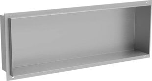 Mexen X-Wall-NR upotettava seinähylly, 60x20 cm, Inox hinta ja tiedot | Kylpyhuoneen sisustus | hobbyhall.fi