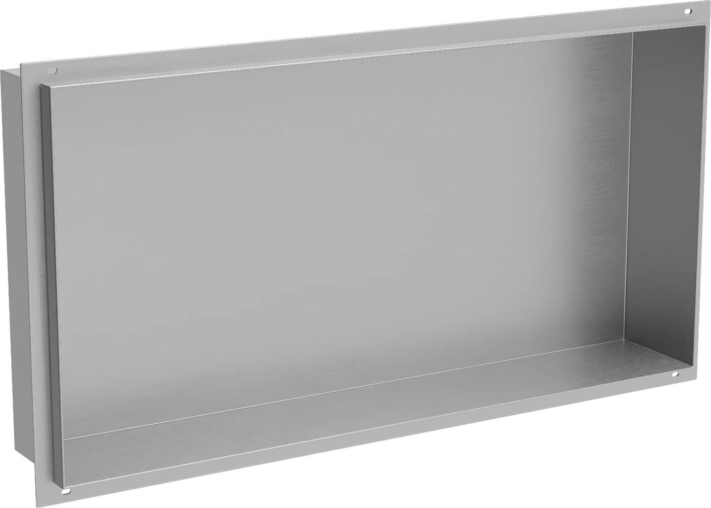 Mexen X-Wall-NR upotettava seinähylly, 60x30 cm, Inox hinta ja tiedot | Kylpyhuoneen sisustus | hobbyhall.fi