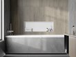 Mexen X-Wall-NR upotettava seinähylly, 90x30 cm, valkoinen hinta ja tiedot | Kylpyhuoneen sisustus | hobbyhall.fi