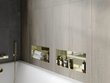 Mexen X-Wall-NR upotettava seinähylly, 45x20 cm, kulta hinta ja tiedot | Kylpyhuoneen sisustus | hobbyhall.fi