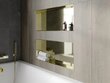 Mexen X-Wall-NR upotettava hylly 75x30 cm, Kulta hinta ja tiedot | Kylpyhuoneen sisustus | hobbyhall.fi