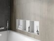 Mexen X-Wall-NR upotettava seinähylly 3, 90x30 cm, Valkoinen hinta ja tiedot | Kylpyhuoneen sisustus | hobbyhall.fi
