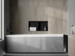 Mexen X-Wall-NR upotettava seinähylly 2l, 60x30 cm, musta hinta ja tiedot | Kylpyhuoneen sisustus | hobbyhall.fi