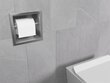 Mexen X-Wall-P piilotettava wc-paperiteline, Inox hinta ja tiedot | Kylpyhuoneen sisustus | hobbyhall.fi