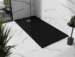 Suorakaiteen muotoinen suihkuallas Mexen Stone+ -sifonilla, musta, 200x80,90,100 cm hinta ja tiedot | Suihkualtaat | hobbyhall.fi