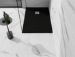 Suihkuallas Mexen Stone+ suorakulmainen, sifonilla, musta, 120x70,80,90,100 cm. hinta ja tiedot | Suihkualtaat | hobbyhall.fi