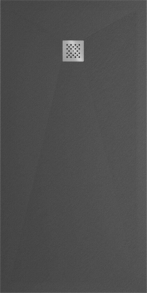 Suihkuallas Mexen Stone+ suorakulmainen, sifonilla, antrasiitti, 180x70,80,90,100 cm. hinta ja tiedot | Suihkualtaat | hobbyhall.fi