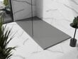 Suorakulmainen suihkuallas Mexen Stone+ sifonilla, Harmaa, 200x80,90,100 cm hinta ja tiedot | Suihkualtaat | hobbyhall.fi