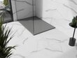 Suorakaiteen muotoinen suihkuallas Mexen Stone+ sifonilla, harmaa, 110x70,80,90 cm hinta ja tiedot | Suihkualtaat | hobbyhall.fi