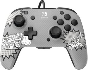 PDP Rematch Comic Mario Wired Gamepad Nintendo Switch hinta ja tiedot | Ohjaimet ja lisätarvikkeet | hobbyhall.fi
