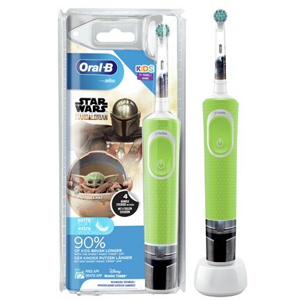 Oral-B D100 Vitality Star Wars Mandalorian hinta ja tiedot | Sähköhammasharjat | hobbyhall.fi