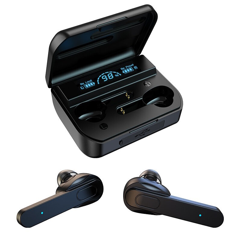 Jellico TWS13 Sport & Leisure Super-Fit TWS Bluetooth 5.1 Stereokuulokkeet HD-mikrofoni LED-latausvirtapankin kanssa hinta ja tiedot | Kuulokkeet | hobbyhall.fi