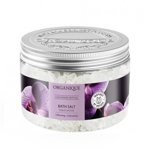 Organique Black Orchid (Bath Salt) Rentouttava kylpysuola 600 g hinta ja tiedot | Suihkusaippuat ja suihkugeelit | hobbyhall.fi