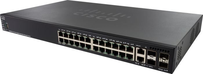 Cisco SG550X-24-K9-EU hinta ja tiedot | Verkkokytkimet | hobbyhall.fi