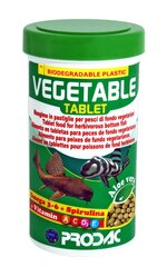 Prodac Vegetable Tablet -kasvistabletit pohjakaloille, 1200ml/750g hinta ja tiedot | Kalanruoka | hobbyhall.fi