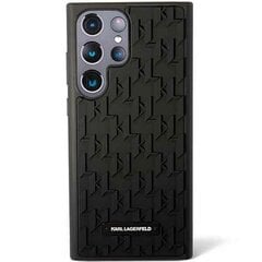 Puhelinkotelo Original Karl Lagerfeld 3D Monogram - Samsung Galaxy S23 Ultra, musta hinta ja tiedot | Puhelimen kuoret ja kotelot | hobbyhall.fi