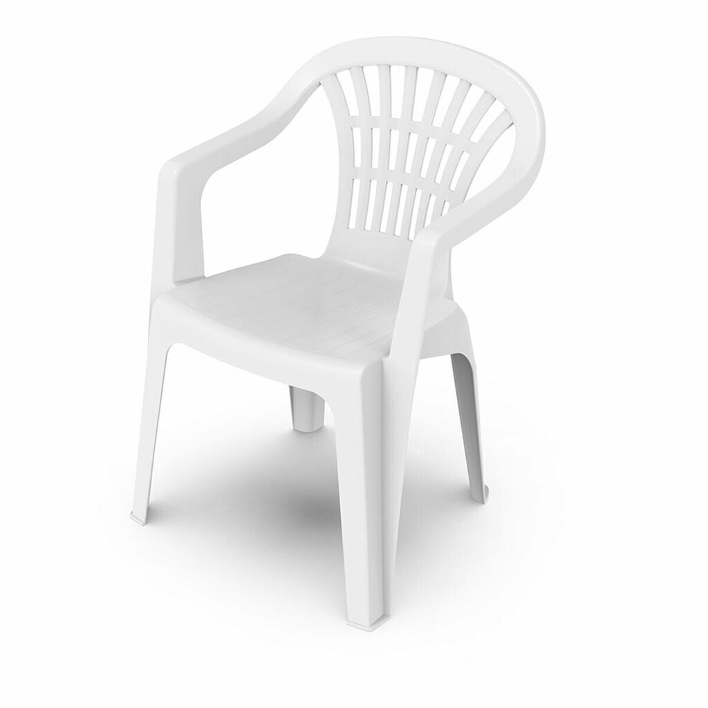 Puutarhatuoli Progarden White Resin (56 x 54 x 80 cm) hinta ja tiedot | Puutarhatuolit | hobbyhall.fi