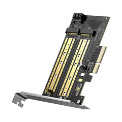 Ugreen PCIe 3.0 x4 SSD M.2 M-Key / M.2 B-Key CM302 hinta ja tiedot | Ohjain- ja laajennuskortit | hobbyhall.fi