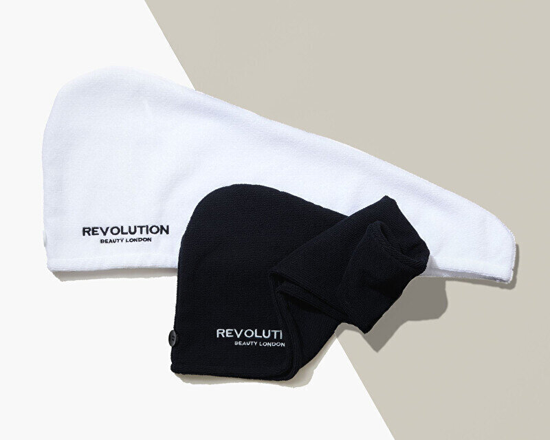 Hiuspyyhe Revolution Haircare Elastic Microfibre, 2 kpl hinta ja tiedot | Hiustarvikkeet | hobbyhall.fi