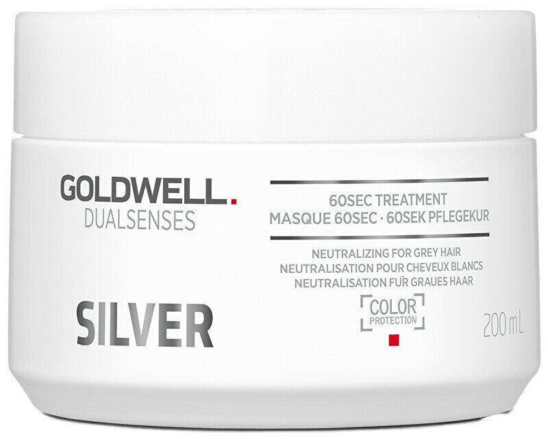 Hiusnaamio Goldwell Dualsenses Silver, 200 ml hinta ja tiedot | Naamiot, öljyt ja seerumit | hobbyhall.fi