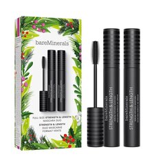 Ripsiväri seerumilla Bareminerals Strength & Length Mascara Duo Serum, 2x8ml hinta ja tiedot | bareMinerals Meikit | hobbyhall.fi