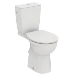 WC-istuin Eurovit+, sivusisäänotto, 4,5/3l, Soft Close istuinrengas hinta ja tiedot | WC-istuimet | hobbyhall.fi