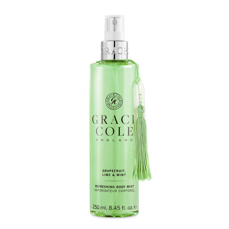 Vartalospray Grace Cole greippi, Lime & Mint 250 ml hinta ja tiedot | Vartalovoiteet ja -emulsiot | hobbyhall.fi