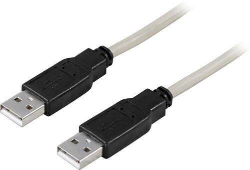 Deltaco USB2-6, USB 2.0, 0,5 m. hinta ja tiedot | Kaapelit ja adapterit | hobbyhall.fi