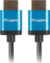 Lanberg CA-HDMI-22CU-0018-BK hinta ja tiedot | Kaapelit ja adapterit | hobbyhall.fi