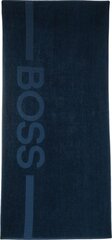 Boss rantapyyhe, 150x72 cm, sininen hinta ja tiedot | Hugo Boss Koti ja keittiö | hobbyhall.fi
